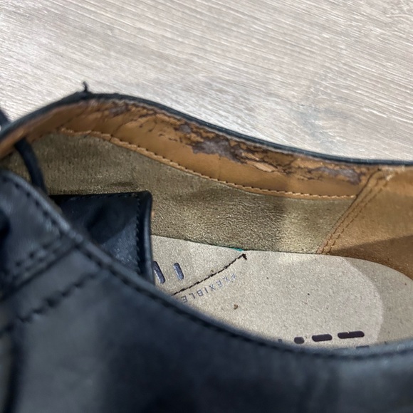 BOSTONIAN FLEXLITE • Black Laced Men Shoes • sz 8M • - Picture 4 of 7